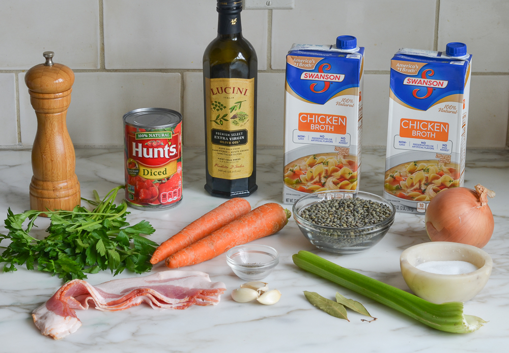 A Healthy and Hearty Lentil Soup Recipe with Spinach and Carrots